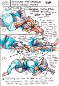Escape Lockdown Technique Guide - Art Print