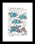 Inverted Triangle - Framed Print