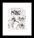 Shoulder Lock - Framed Print